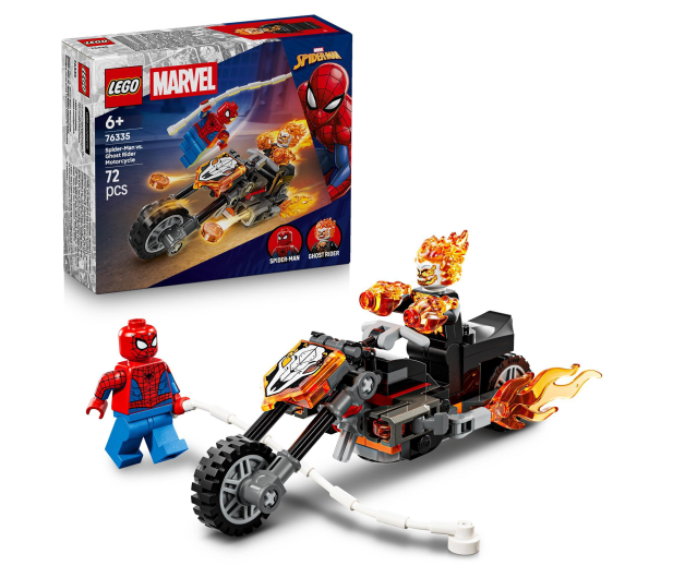 LEGO Marvel 76335 Spider-Man kontra Ghost Rider na motocyklu - 1473558 - zdjęcie 2
